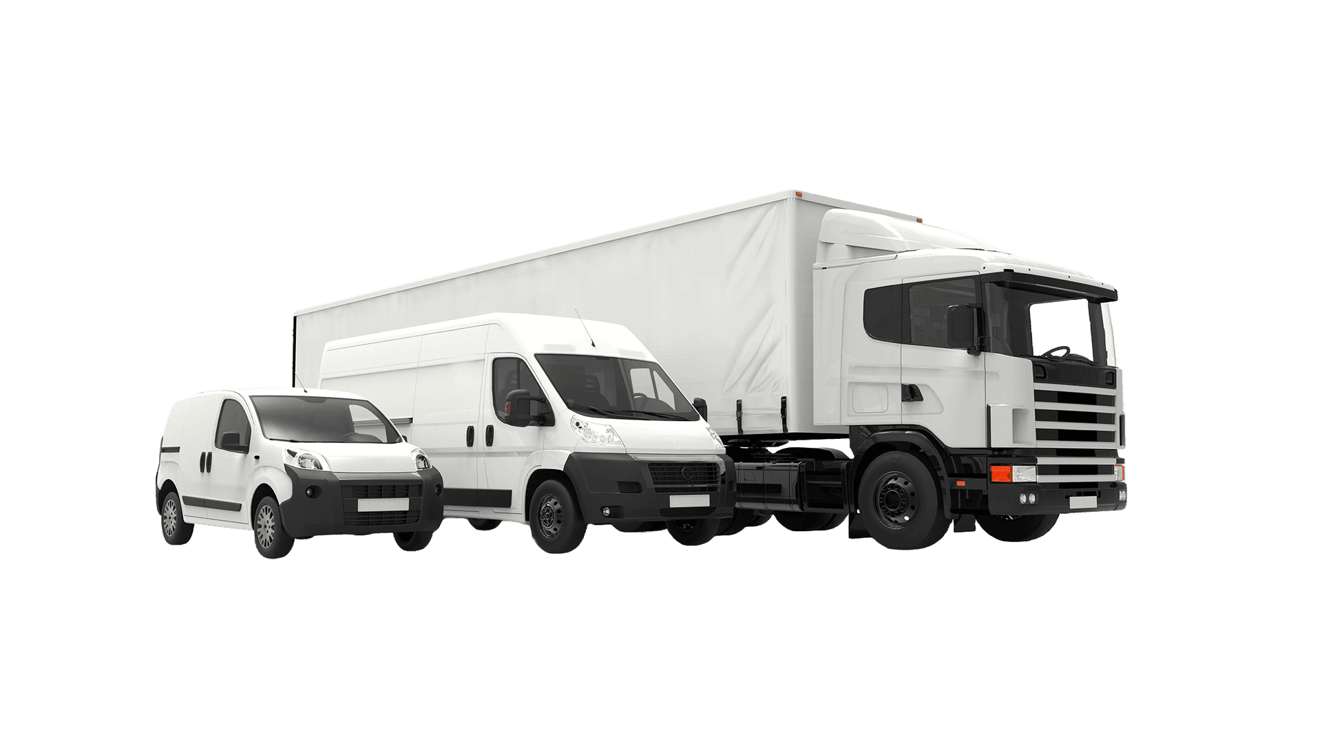 Flotte de véhicules de livraison